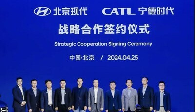 CATL a Beijing Hyundai podepisují strategickou dohodu o bateriích pro elektromobily