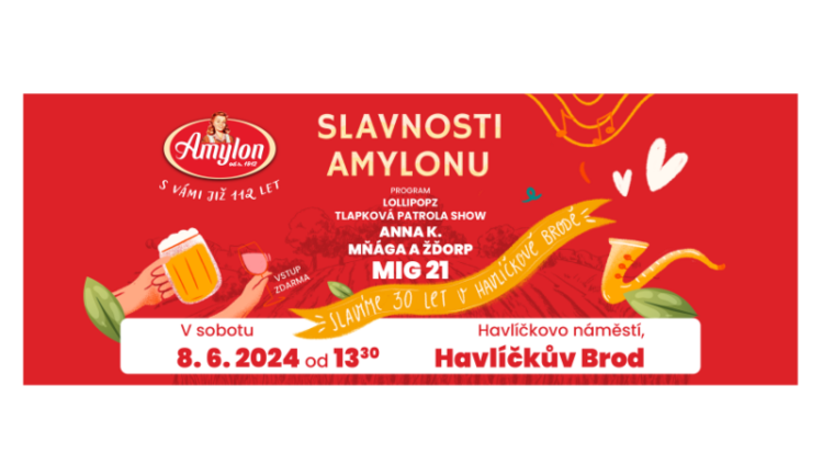 Slavnosti Amylon 8. června 2024