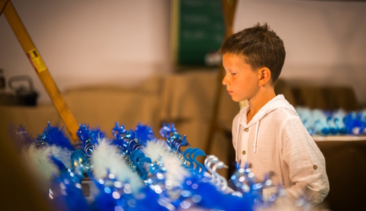 Festival labutí ve sklárně Koulier