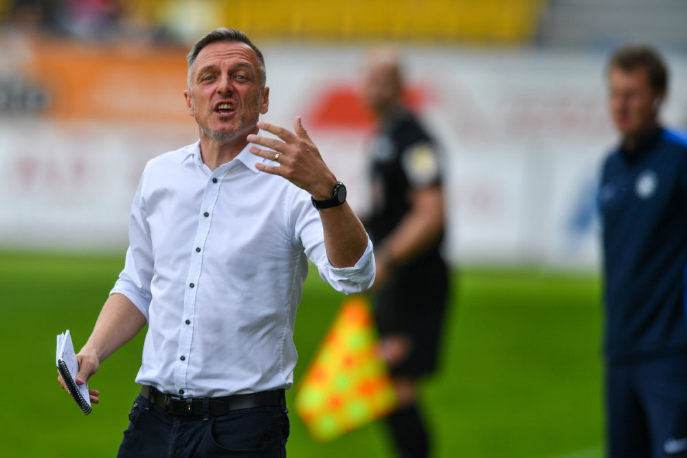 Trenér Luboš Kozel.