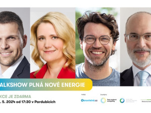 Pro moderní Česko: talkshow plná nové energie poprvé v Pardubicích