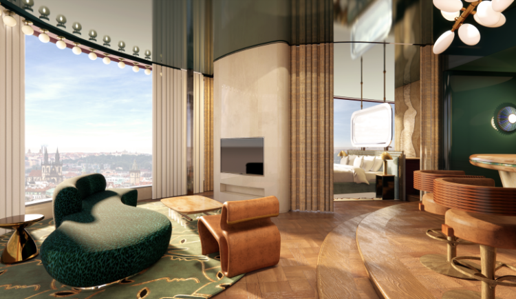 W PRAGUE OTEVŘE V ZÁŘÍ NA MÍSTĚ BÝVALÉHO GRAND HOTELU EVROPA W HOTELS POPRVÉ V SRDCI EVROPY