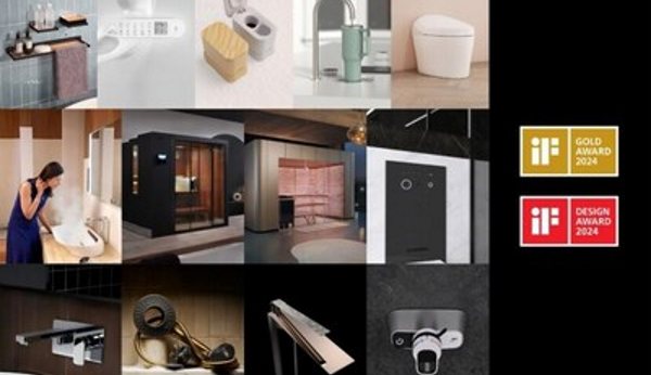 Kohler Co. získává prestižní ocenění na poli globálního designu: Vytoužené zlaté ocenění v soutěži iF Design Award a dalších 12 cen iF za design