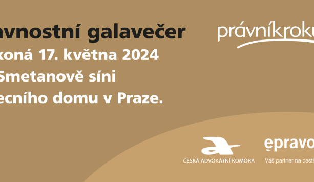 Živě: Počet držitelů titulu Právník roku se letos zvýší o dalších osm 