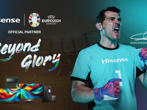 Společnost Hisense přivítá v kampani "BEYOND GLORY" pro UEFA EURO 2024™ brankářskou ikonu Ikera Casillase
