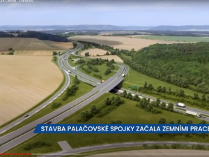 ŘSD pokračuje se stavbou Palačovské spojky, projekt doprovází částečná dopravní omezení