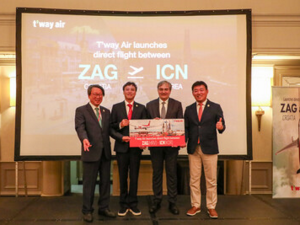 Korejský nízkonákladový dopravce T'way Air zahájí provoz na lince Záhřeb - Soul (Inčchon): evropskou destinaci přidává jako první korejská LCC