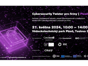 EDIH Cybersecurity Innovation Hub diskutoval o kyberbezpečnosti s firmami z Plzeňského kraje