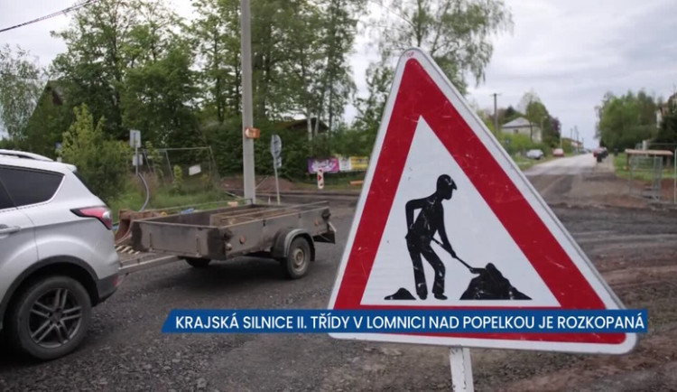 SIlnice na Košťálov se rekonstruuje, pozor na uzavírky