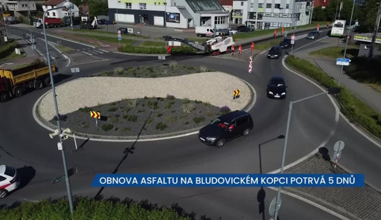 Obnova asfaltu na frekventovaném Bludovickém kopci v Havířově potrvá 5 dnů