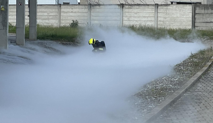 Hasiči řešili masivní únik nebezpečné látky v Brně. Šlo o cvičení