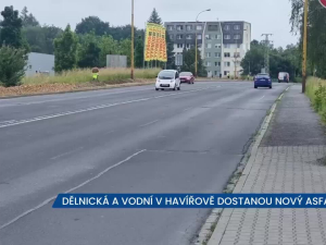 Dělnická a Vodní v Havířově dostanou nový asfalt, řidiče čeká úplná uzávěra