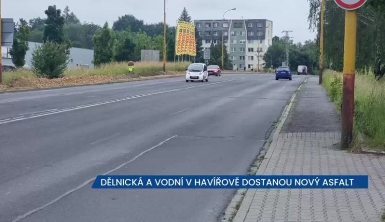 Dělnická a Vodní v Havířově dostanou nový asfalt, řidiče čeká úplná uzávěra