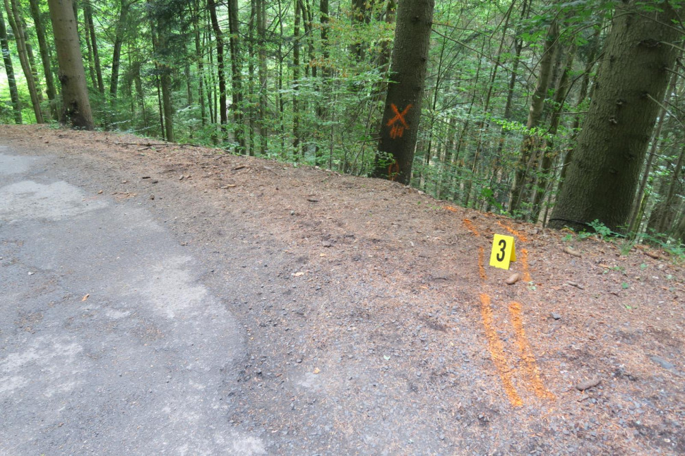 Motocyklista se chvíli nevěnoval řízení a narazil do stromu