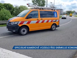 Speciální vozidlo ŘSD snímkuje laserem a kamerami důležité silnice a dálnice