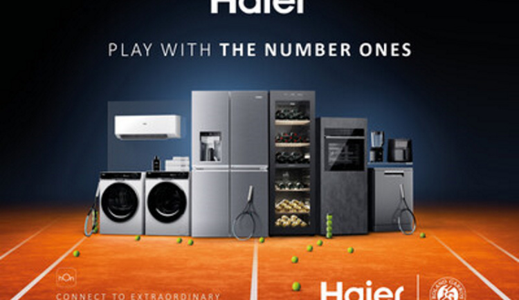 Hra se světovými jedničkami: Haier zazáří jako oficiální partner pařížského turnaje Roland Garros