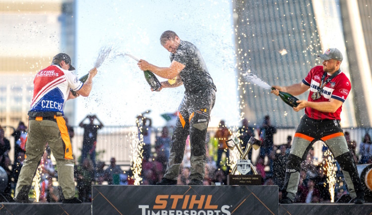 VÍKEND PŘÁL ČECHŮM NEJEN V HOKEJI, DŘEVORUBEC MATYÁŠ KLÍMA DOVEZL SVĚTOVÉ STŘÍBRO!