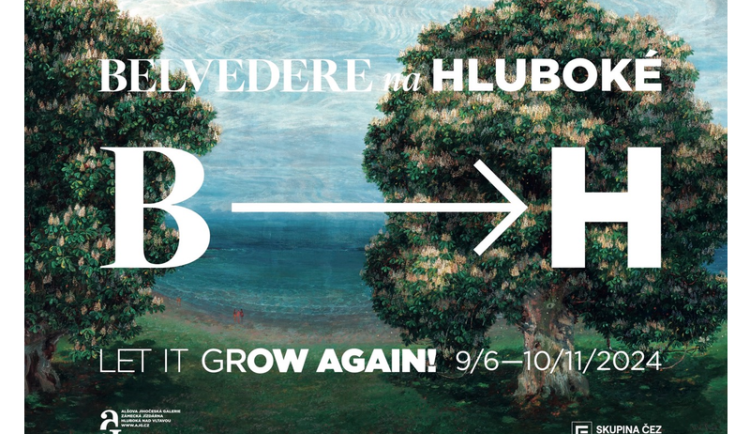 Alšova jihočeská galerie roste a intenzivně posiluje vášeň pro umění, letos připravuje jedinečný umělecký projekt "Belvedere na Hluboké – Let It GROW Again!"