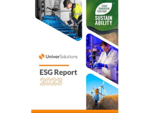 Společnost Univar Solutions zveřejňuje zprávu o životním prostředí, sociální oblasti a správě (ESG) za rok 2023