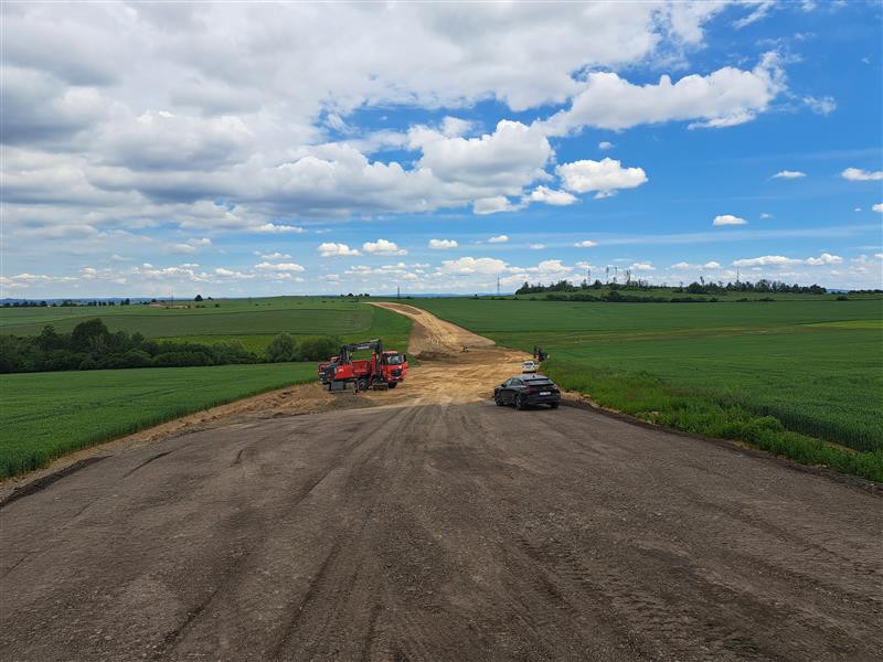 Stavba obchvatu Jihlavy pokračuje východní částí. Bude stát 277 milionů, které zaplatí stát. Foto: poskytl Kraj Vysočina