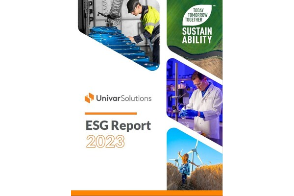 Společnost Univar Solutions zveřejňuje zprávu o životním prostředí, sociální oblasti a správě (ESG) za rok 2023