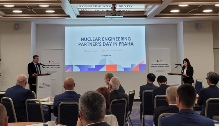 Společnost KEPCO E&C uspořádala v Praze Partnerský den jaderného inženýrství  - posiluje spolupráci s českými firmami na projektu dostavby jaderných bloků v České republice