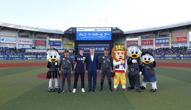 Akce Czech Baseball Day představila Česko desítkám tisíc Japonců