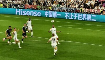 Hisense oslavuje při zahájení UEFA EURO 2024™ neopakovatelné televizní zážitky muralovou kampaní „BEYOND GLORY"