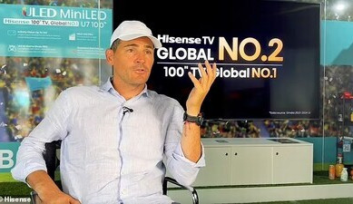 Fotbalová legenda Iker Casillas poutá pozornost v rámci kampaně „BEYOND GLORY" společnosti Hisense