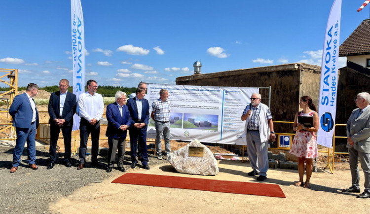 Stavba zvýšení akumulace vodojemu Horní Přím byla slavnostně zahájena