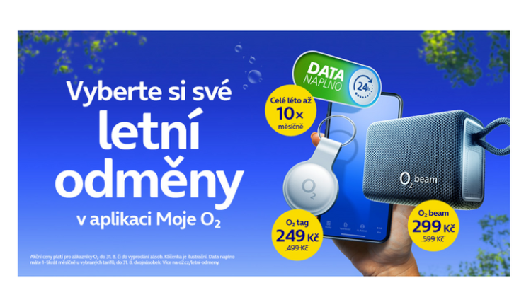 Dvojitá nadílka Dat naplno a novinky O2 beam a O2 tag