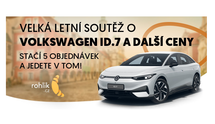 Velká letní soutěž s Rohlik.cz o Volkswagen ID.7