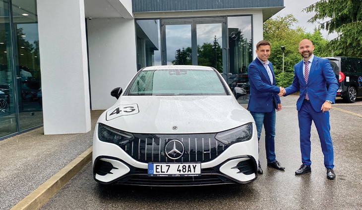 Jako další čistě elektrický model z vozového parku firmy Milan Král testoval Petr Maroš EQE 43 AMG. EQE 43 AMG, výkon 350kWh, kapacita 90,56kWh, rychlost nabíjení AC až 22kWh DC až 170kWh.