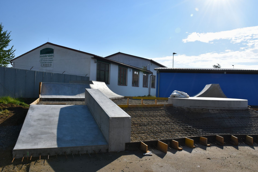 V Písku začala výstavba nového skateparku u sídliště Portyč,