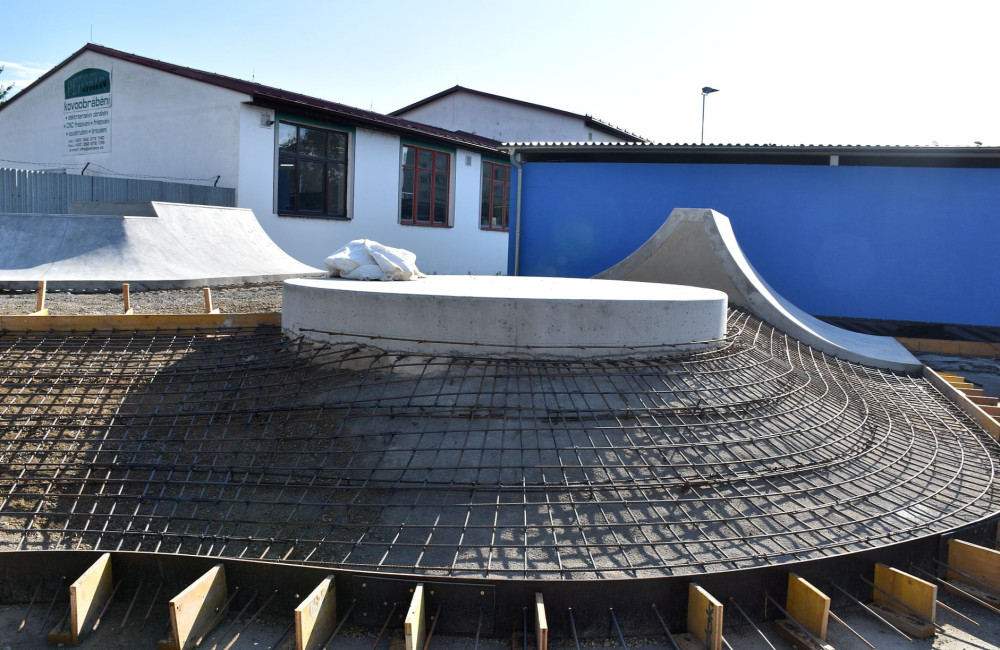 V Písku začala výstavba nového skateparku u sídliště Portyč,