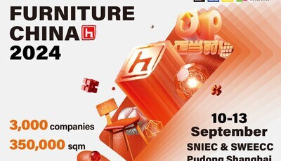 FURNITURE CHINA 2024: Ve dnech 10. - 13. září nastaví tento veletrh v oboru novou laťku s mottem „UP" is Just in Time!