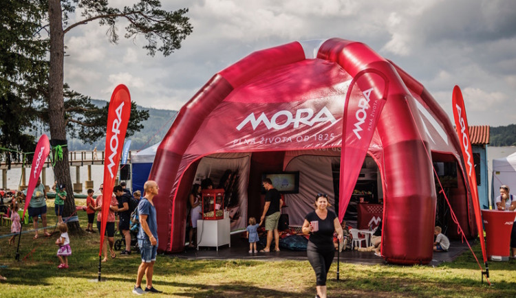 MORA je už popáté partnerem ČEZ Lipno Sport Festivalu