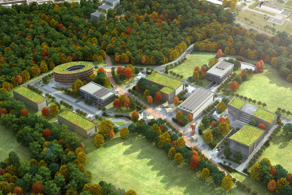 Technologický park v Ostravě se rozšíří o multifunkční objekt. Devítipatrová budova přinese kanceláře i laboratoře