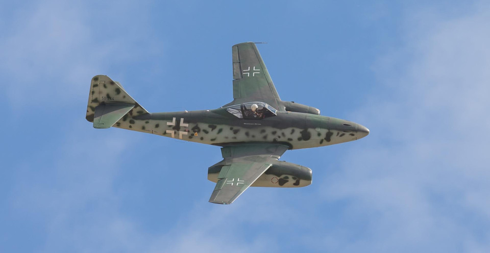 Messerschmitt Schwalbe, foto: Letecký den Cheb