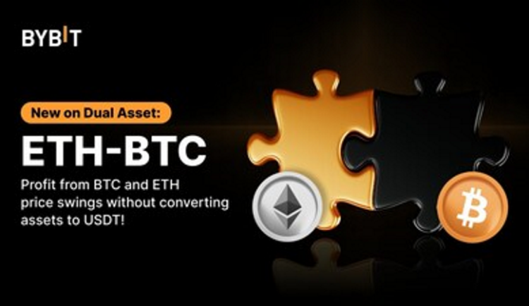 Bybit přináší na trh produkt ETH-BTC Dual Asset pro obchodování s kryptoměnami