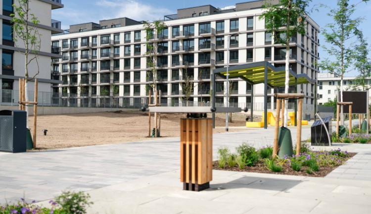 Obermeyer Helika oznamuje dokončení a kolaudaci první etapy projektu Kolbenova park ve Vysočanech