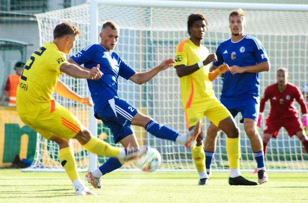 Jihlavští fotbalisté se na Vysočinu vrací s prázdnou. Na Prostějov nestačili