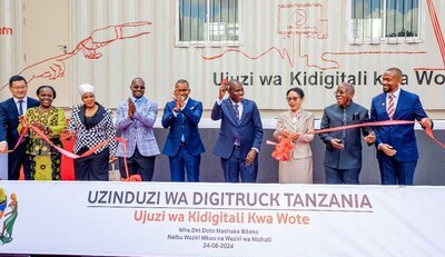 Huawei a Vodacom Tanzanie spouštějí program DigiTruck na podporu inkluzivní a udržitelné digitální Tanzanie
