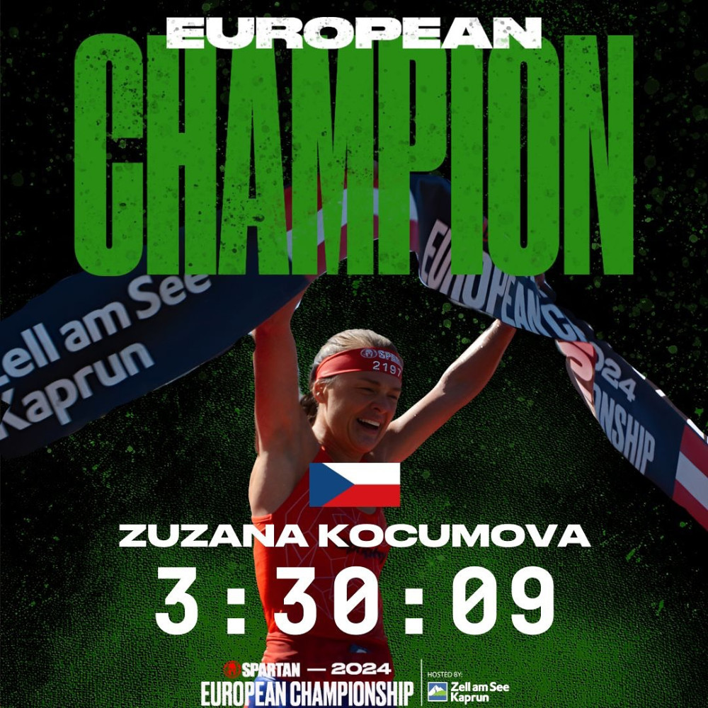 Liberecká závodnice Zuzana Kocumová se ve 45 letech stala mistryní Evropy v závodech Spartan
