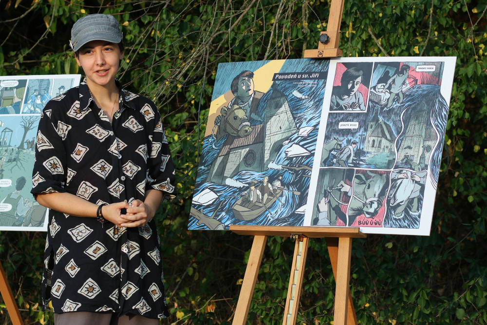 Příběhy z plzeňské městské části Doubravka ožily v komiksu. Čtyřka na nich spolupracovala se studenty ZČU