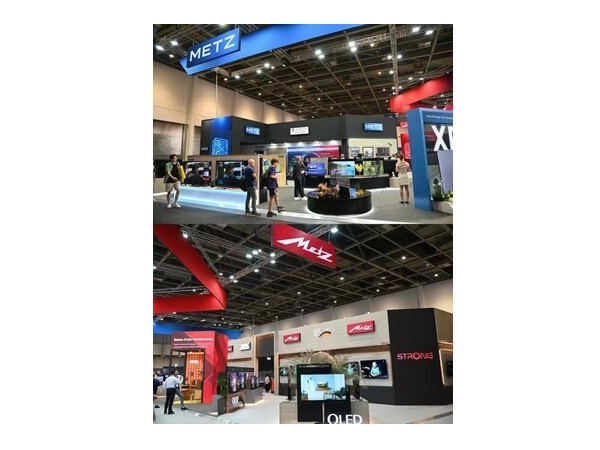 Oslnivý úspěch na stém výročí veletrhu IFA: Špičkové inovace legendární značky METZ upoutaly německého kancléře