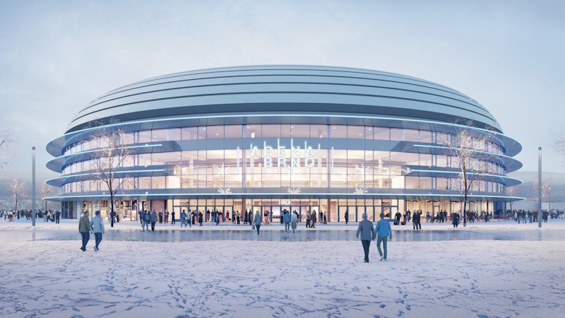 Obermeyer Helika se podílí na projektu nové multifunkční haly ARENA BRNO