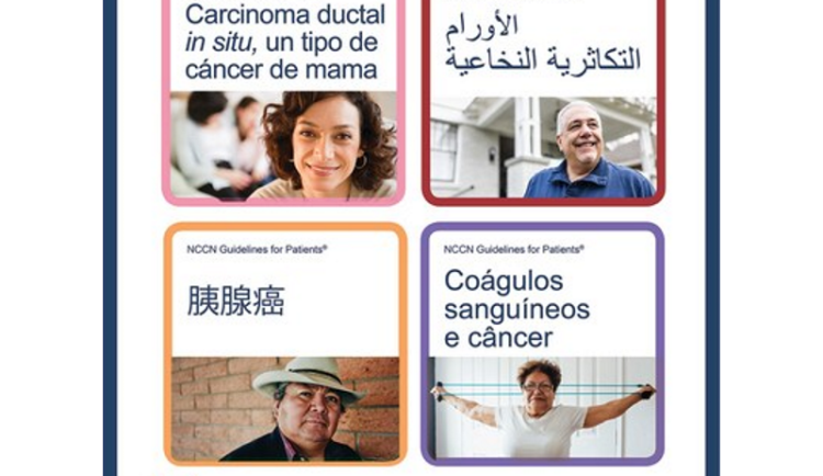 Organizace NCCN se zavázala poskytnout své velice ceněné zdroje pro onkologické pacienty také ve španělštině a dalších jazycích