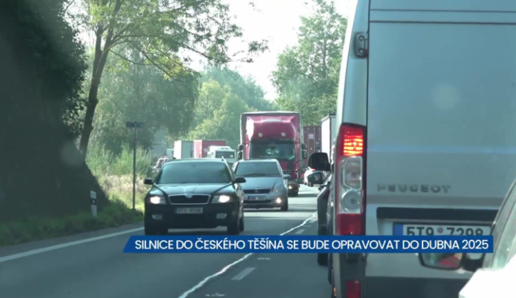 Silnice z Karviné do Českého Těšína se bude opravovat do konce dubna 2025