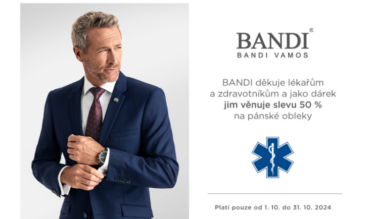 Majitel módní značky Bandi děkuje lékařům a zdravotníkům